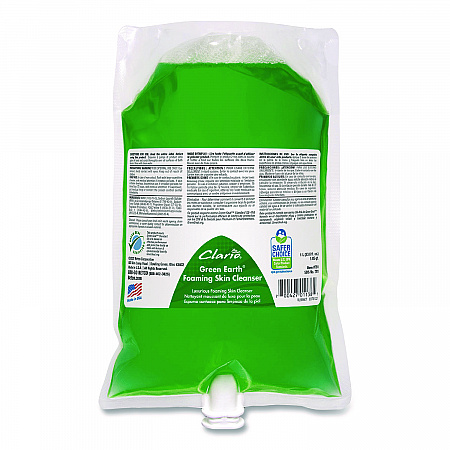 Green Earth Foaming Skin Cleanser Refill, Fresh Meadow Scent, 1,000 mL, 6/Carton (7812900)