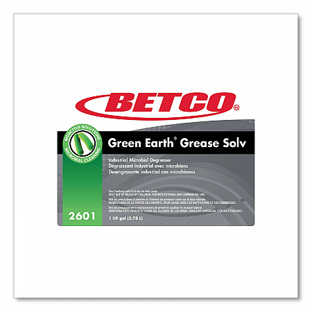 BioActive Solutions Grease Solv, 1 gal Bottle, 4/Carton (26010400)