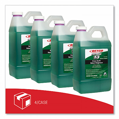 Green Earth Natural FastDraw Degreaser, 2 L Bottle, 4/Carton (2174700)