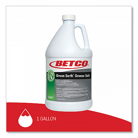 BioActive Solutions Grease Solv, 1 gal Bottle, 4/Carton (26010400)
