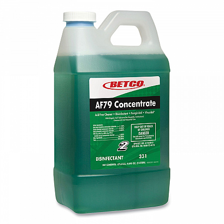 AF79 Acid-Free FastDraw Bathroom Cleaner Concentrate, Ocean Breeze Scent, 2 L Bottle, 4/Carton (3314700)