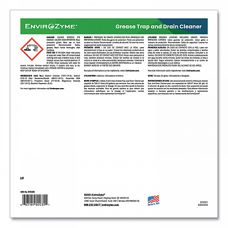 FOG Puck Large Grease Trap and Drain Cleaner, 8 oz, 64/Carton (Z320C1400)