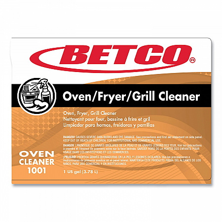 Oven Fryer Grill Cleaner, 1 gal Bottle, 4/Carton (10010400)