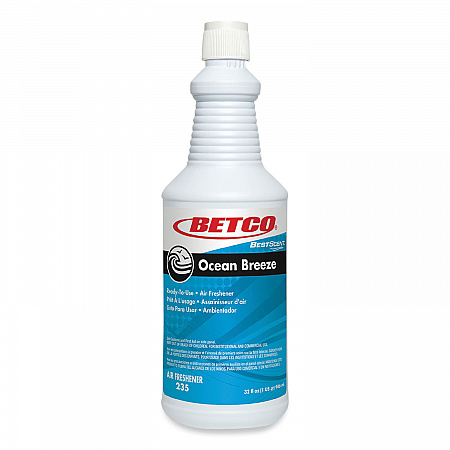 BestScent Ocean Breeze RTU Deodorizer, Ocean Breeze Scent, 32 oz Spray Bottle, 12/Carton (2351200)