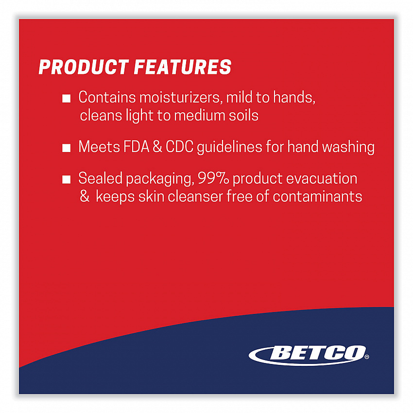 Antibacterial Foaming Skin Cleanser Refill, Fresh Scent, 1,000 mL, 6/Carton (7512900)