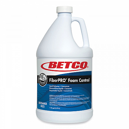 FiberPro Foam Control Liquid Defoamer, 1 gal Bottle, 4/Carton (4030400)