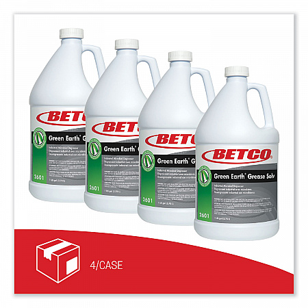 BioActive Solutions Grease Solv, 1 gal Bottle, 4/Carton (26010400)