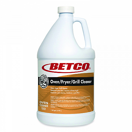 Oven Fryer Grill Cleaner, 1 gal Bottle, 4/Carton (10010400)
