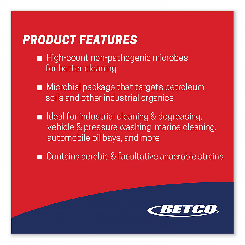 BioActive Solutions Grease Solv, 1 gal Bottle, 4/Carton (26010400)