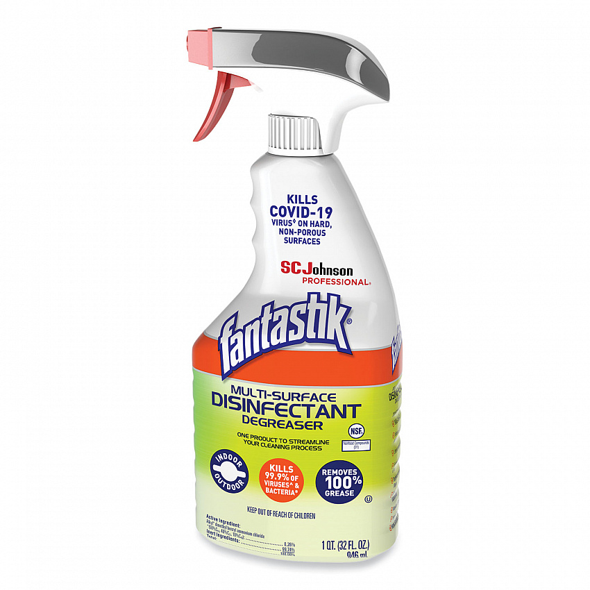 Multi-Surface Disinfectant Degreaser, Herbal Scent, 32 oz Spray Bottle (311836EA)