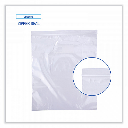 Reclosable Food Storage Bags, 2 Gallon, 13