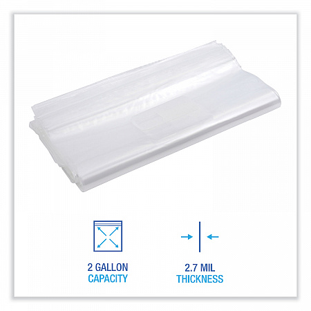Reclosable Freezer Storage Bags, 2 gal, 13