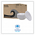 Hi-Impact Plastic Dinnerware, Bowl, 10 oz to 12 oz, White, 1,000/Carton (BOWLHIPS12WH)