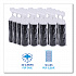 Hot Cup Lids, Fits 8 oz Hot Cup, Plastic, Black, 1,000/Carton (HOTBL8)