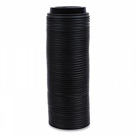 Hot Cup Lids, Fits 8 oz Hot Cup, Plastic, Black, 1,000/Carton (HOTBL8)