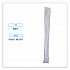 Heavyweight Wrapped Polypropylene Cutlery, Knife, Plastic, White, 1,000/Carton (KNIHWPPWIW)