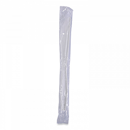 Heavyweight Wrapped Polypropylene Cutlery, Knife, Plastic, White, 1,000/Carton (KNIHWPPWIW)