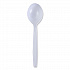 Heavyweight Wrapped Polypropylene Cutlery, Soup Spoon, Plastic, White, 1,000/Carton (SSHWPPWIW)