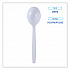 Heavyweight Wrapped Polypropylene Cutlery, Soup Spoon, Plastic, White, 1,000/Carton (SSHWPPWIW)