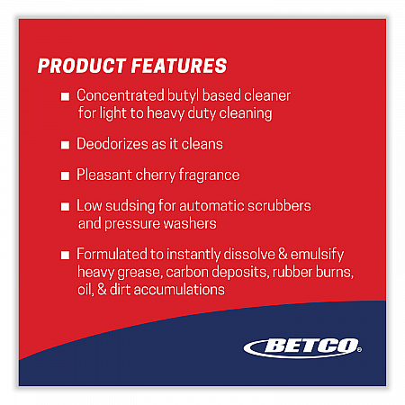 Super Kemite Butyl Degreaser, 1 gal Bottle, 4/Carton (1030400)