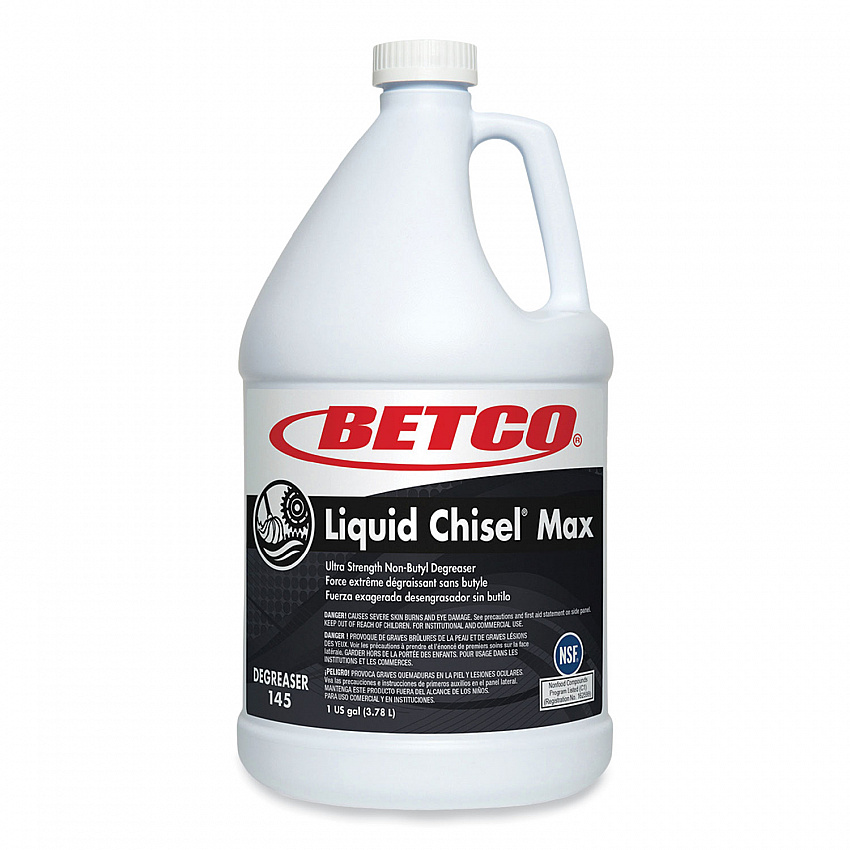 Liquid Chisel Max Non-Butyl Degreaser, 1 gal Bottle, 4/Carton (1450400)