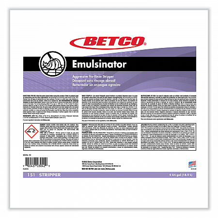 Emulsinator Floor Stripper, 5 gal Bag-in-Box (151B500)