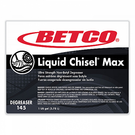 Liquid Chisel Max Non-Butyl Degreaser, 1 gal Bottle, 4/Carton (1450400)