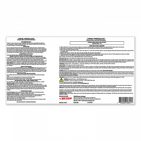 GymShoe Gloss Sport Finish, 1 gal Bottle, 4/Carton (B16774312)