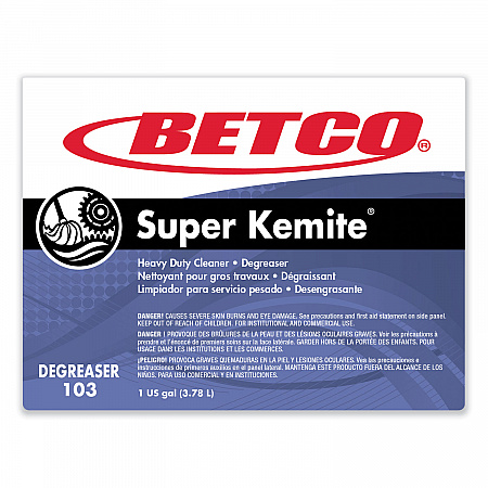 Super Kemite Butyl Degreaser, 1 gal Bottle, 4/Carton (1030400)