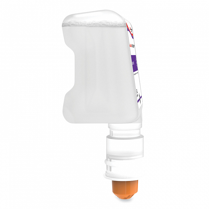 InstantFOAM Non-Alcohol PURE Hand Sanitizer, 1.2 L Touch Free Refill Cartridge, Unscented, 3/Carton (AFS120TF)