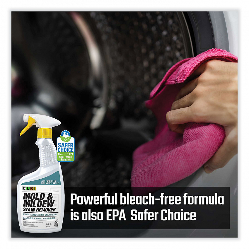 Mold and Mildew Stain Remover, 32 oz Spray Bottle, 6/Carton (MMSR32PRO)