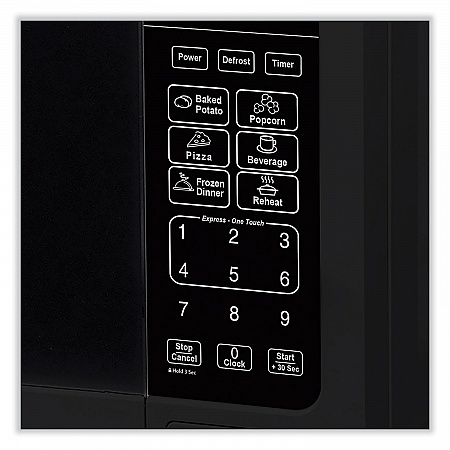 0.7 cu ft Microwave Oven, 700 W, Black (MT7V1B)