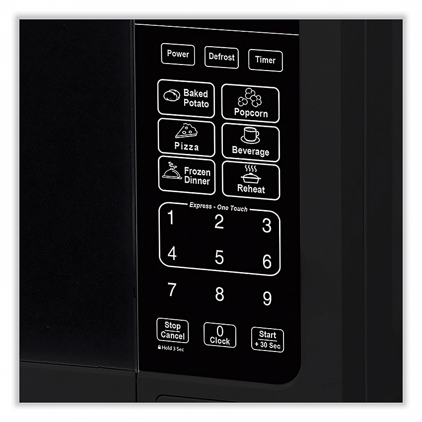0.7 cu ft Microwave Oven, 700 W, Black (MT7V1B)