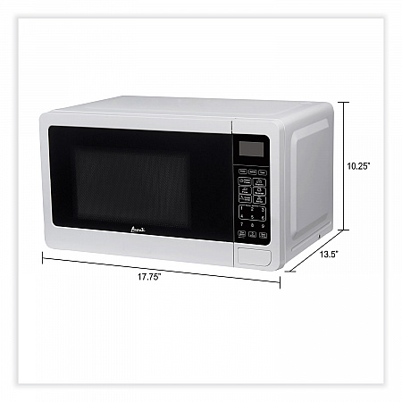 0.7 cu ft Microwave Oven, 700 W, White (MT7V0W)