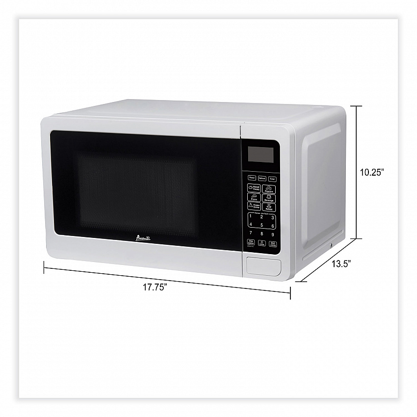 0.7 cu ft Microwave Oven, 700 W, White (MT7V0W)