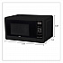 0.7 cu ft Microwave Oven, 700 W, Black (MT7V1B)