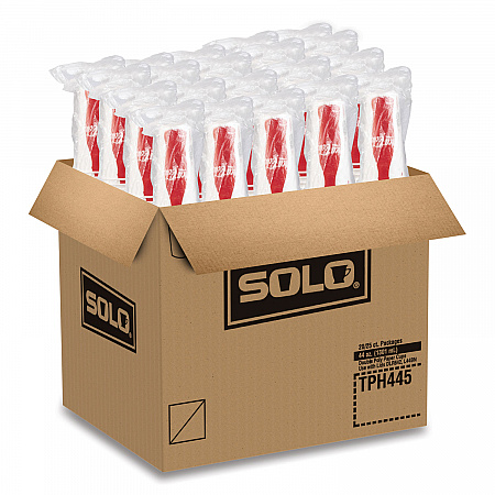 Double Sided Poly (DSP) Paper Cold Cups, 44 oz, Coca-Cola Design, 500/Carton (TPH445105820)