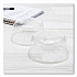 SoloServe PET Sundae Cup Lids, Fits 5.5 oz to 12 oz Sundae Cups, Plastic, Clear, 1,000/Carton (SDL12)