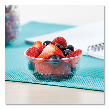 Sundae Cups, 3.5 oz, Plastic, Clear, 50/Bag, 20 Bags/Carton (SD35)