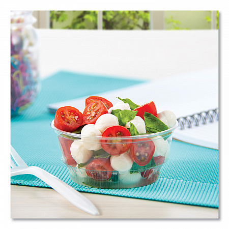 Sundae Cups, 5 oz, Plastic, Clear, 50/Bag, 20 Bags/Carton (SD5)