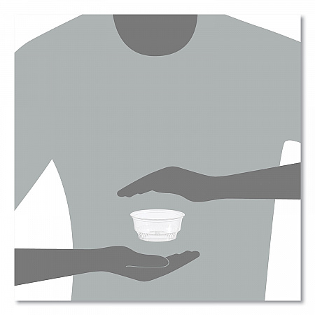 Sundae Cups, 5 oz, Plastic, Clear, 50/Bag, 20 Bags/Carton (SD5)