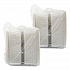 StayLock Clear Hinged Lid Containers, 6.8 x 9.4 x 2.6, Clear, Plastic, 125/Pack, 2 Packs/Carton (PET32UT1)
