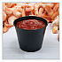 Portion Containers, 5.5 oz, Plastic, Black, 250/Bag, 10 Bags/Carton (P550BLK)