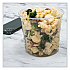 Microgourmet Plastic Deli Container, 24 oz, 4.7