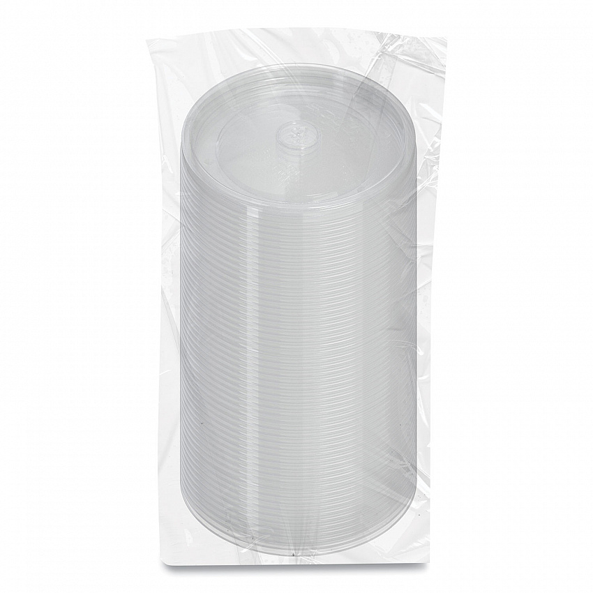 Polypropylene Vented Food Container Lids, Recessed, For 32 oz Food Containers, Clear, Plastic, 1,000/Carton (LPH4320090)