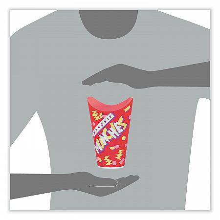 Grease-Resistant Paper Munchie Cup Containers, ProPlanet Seal, 4.5 oz, 2.5