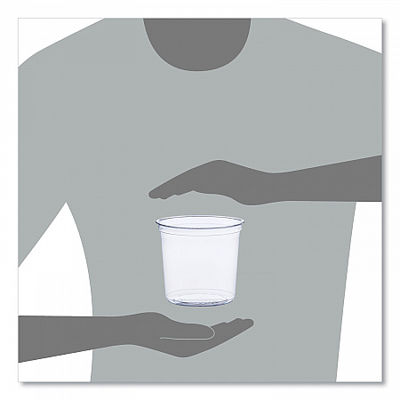 Bare Eco-Forward RPET Deli Containers, ProPlanet Seal, 24 oz, 4.61