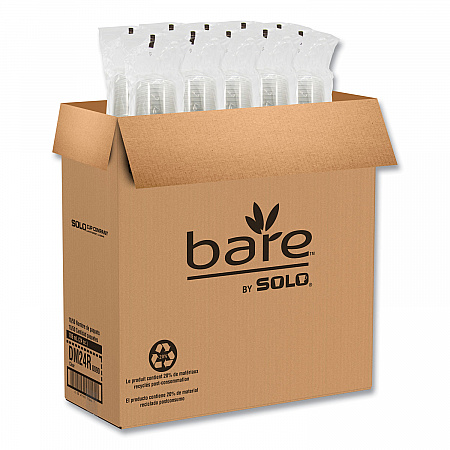 Bare Eco-Forward RPET Deli Containers, ProPlanet Seal, 24 oz, 4.61