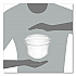PresentaBowls Bowl/Lid Combo-Paks, 64 oz, Clear, Plastic, 126/Carton (C64BCD)