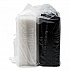 Creative Carryouts Hinged Plastic Hot Deli Boxes, 4 Compartments, 8.05 x 11.5 x 2.95, Black/Clear, 100/Carton (919020PM94)